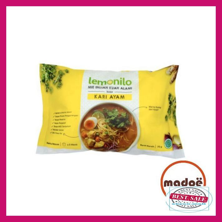 

68Ty8Yg- Lemonilo Mie Kuah Instan Alami Rasa Kari Ayam 7Rtyr67-