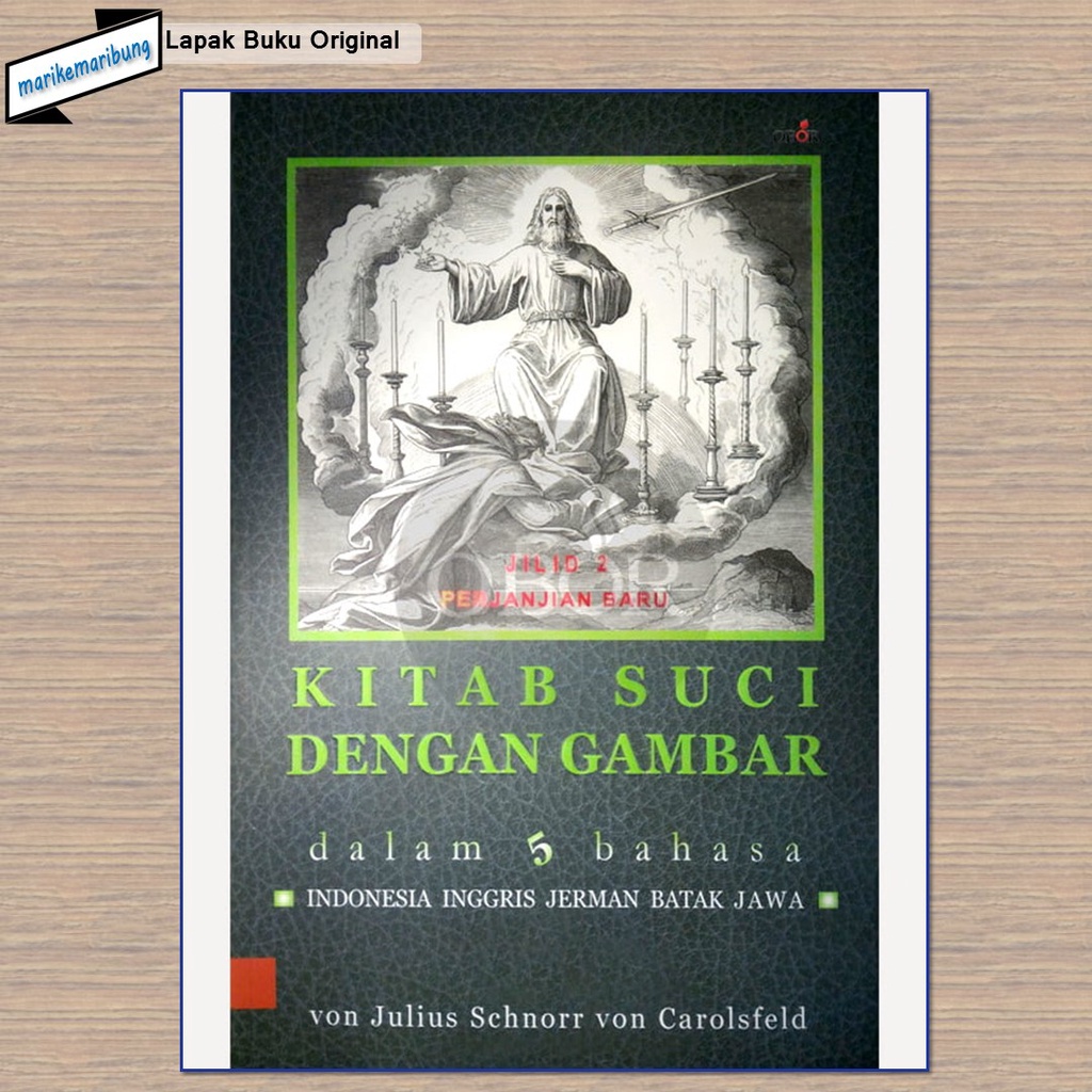 Kitab Suci dengan Gambar-Lima Bahasa (Jilid 2 – Perjanjian Baru)