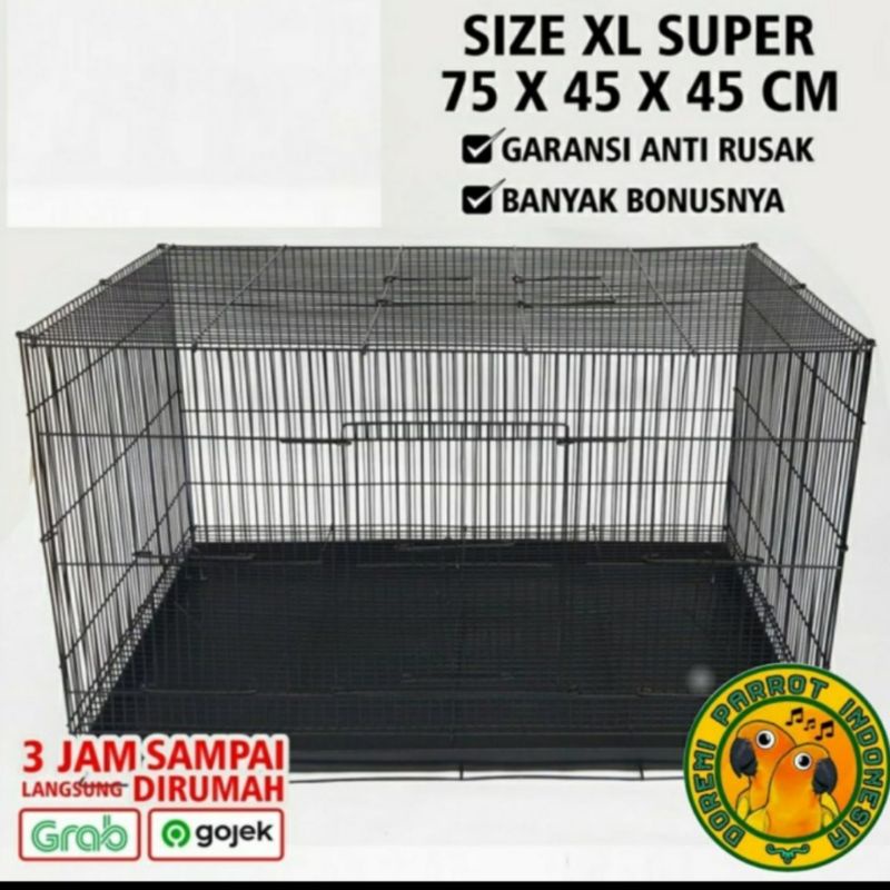 KANDANG JUMBO BURUNG / ANJING / KELINCI / DAYANG JUMBO / KANDANG LIPAT / KANDANG MURAH TEBAL TERBAIK
