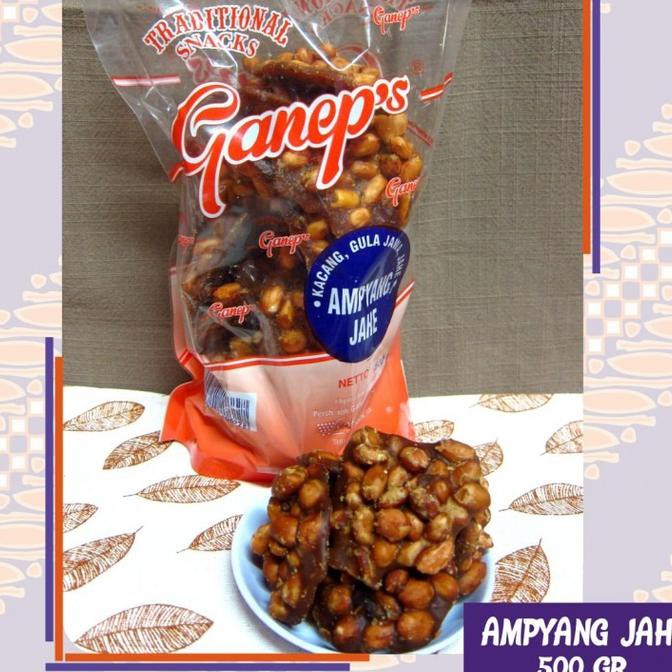 

Produk Unggulan Ampyang Jahe Kacang Tanah Gula Jawa Oleh-Oleh Khas Solo Jajanan Jadul