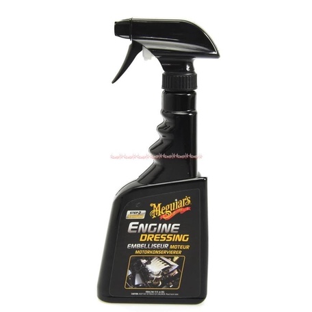 Meguiar's Engine Dressing Spray Step 2 Shines Embelliseur Moteur, Pengkilap Mesin Mobil