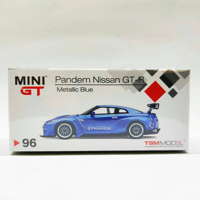 MiniGT
Nissan GTR R35
Pandem
Biru metalic
