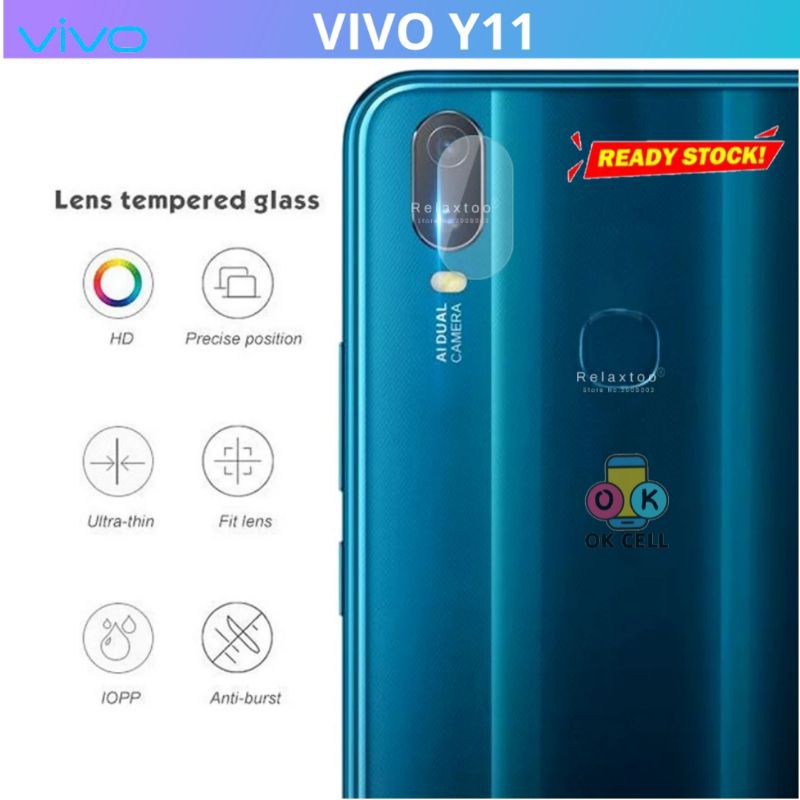 Tempered Glass Camera Vivo Y11 - TG Anti Gores Kaca Kamera Belakang Vivo Y11 Screen Protector