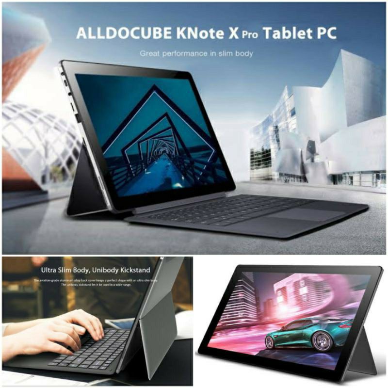 Alldocube Knote X Pro 2in1 13.3&quot; Tablet PC 8GB DDR4 128GB SSD with Backlight Keyboard