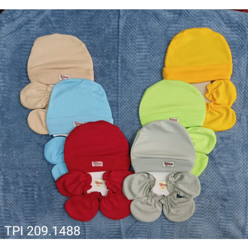 Sarung tangan dan kaos kaki bayi / Topi + kaos kaki+sarung tangan bayi /Set topi