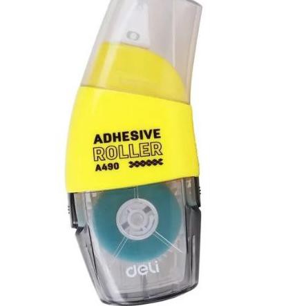 

Gunakan Ini,, Lem Kertas Roller A49011 Glue DELI / Adhesive Roller DOT TAPE 8M Deli / Lem roller