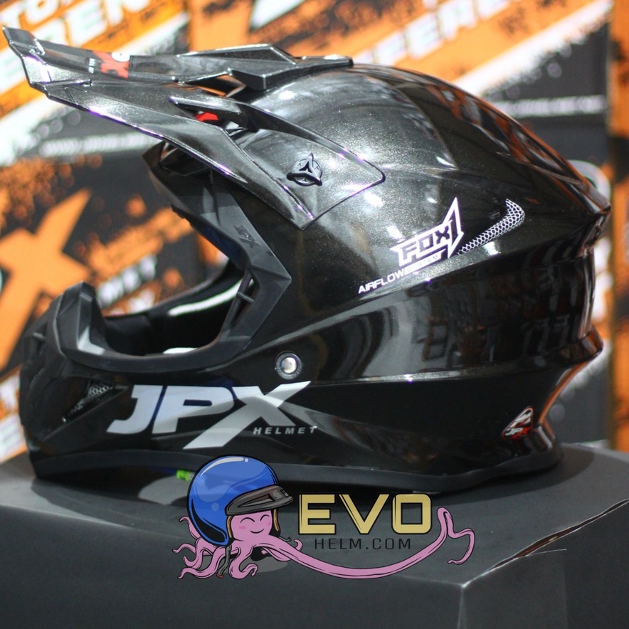 PROMO HELM JPX CROSS SOLID GLOSS + GOOGLE SNAIL MX 36 (ONGKIR TERMURAH 2 KG) HELM JPX PUTIH SOLID PAKET GANTENG HELM JPX TERBARU