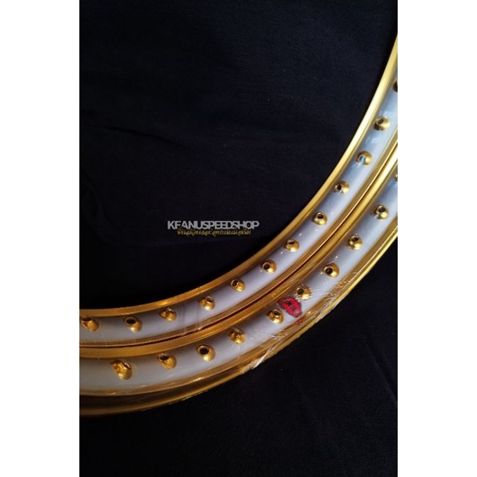 Velg Akront Gold 2tone Thailand Ring 17