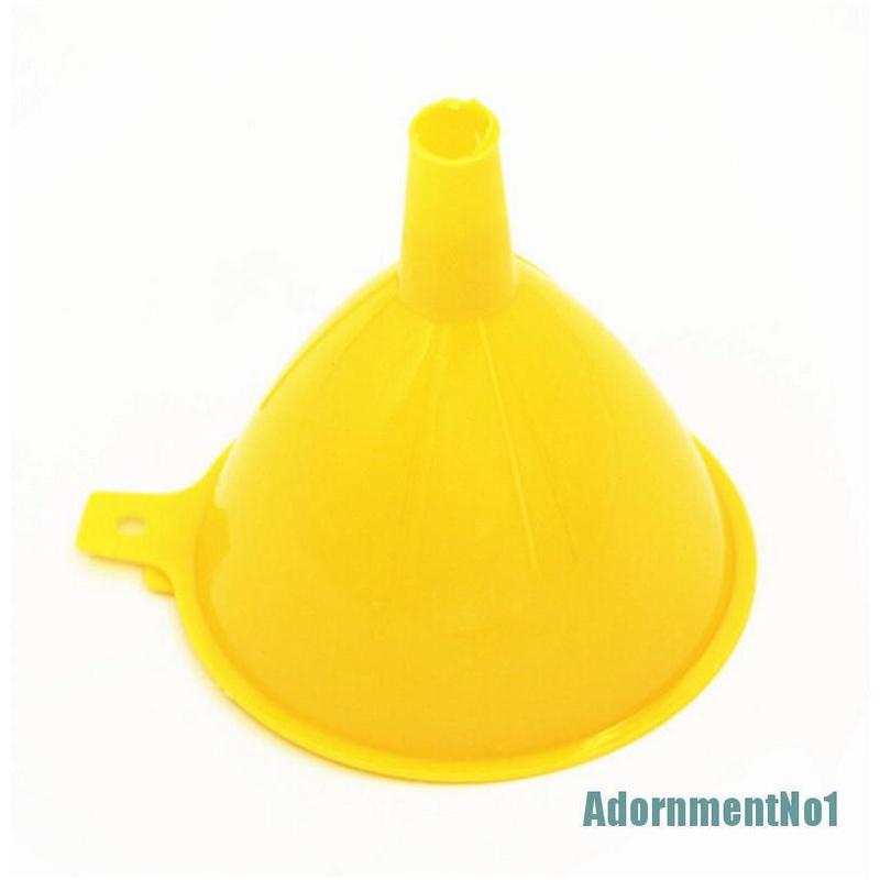 (AdornmentNo1) 3pcs Corong Plastik Pengisi Air / Minyak Untuk Dapur / Mobil / Lab