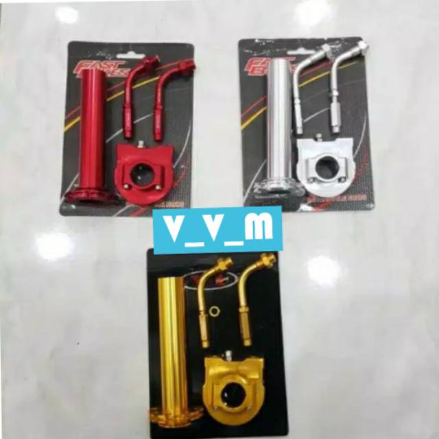 GAS SPONTAN FULL CNC DUA KABEL PLUS L GAS CNC BEAT , VARIO, SCOOPY, FINO, MIO