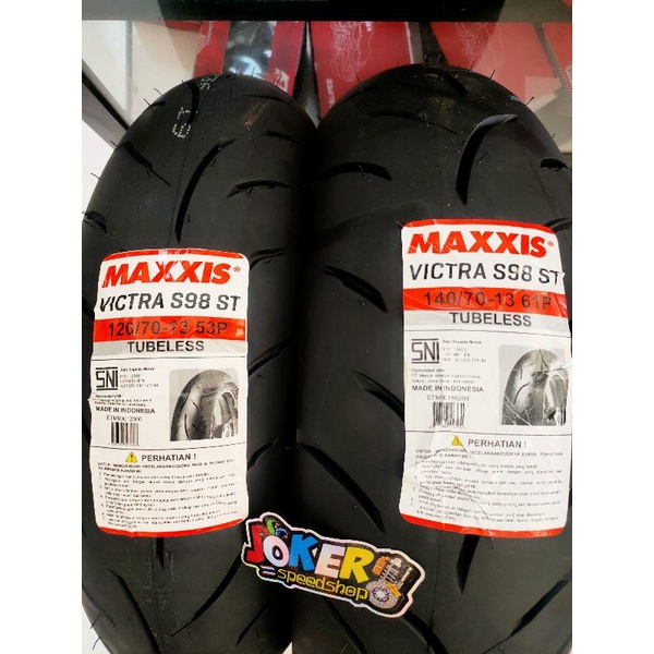 Paket Ban Lebar Nmax 120/70-13&140/70-13 Maxxis Depan Belakang
