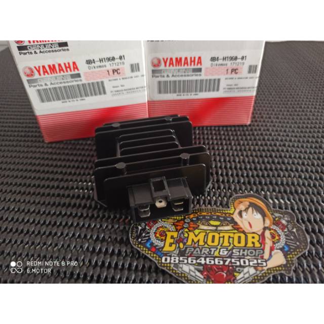 Kiprok regulator Nmax original Yamaha set soket