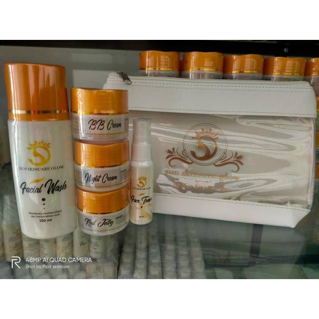 SS GLOW Paket Glowing completed aman Bpom Isi 5