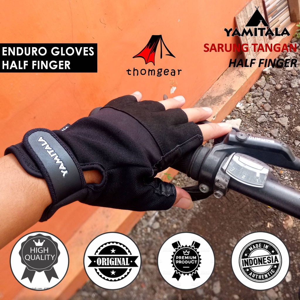 Sarung Tangan Sepeda Yamitala Enduro Gloves Full Dan Half Finger Original Gloves Unisex Cocok Untuk Motor Sepeda