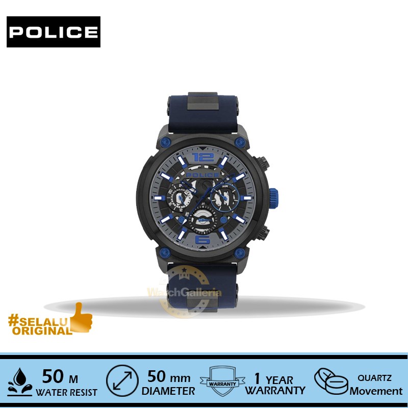 Jam Tangan Pria POLICE PL.14378JSU13P Original Murah