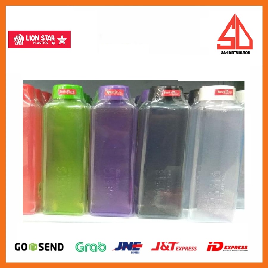 BOTOL MINUM OASIS 1,5L LION STAR BASSIC HOME BNN-1 BPA FREE BOTOL KULKAS 1500ml (WARNA RANDOM)