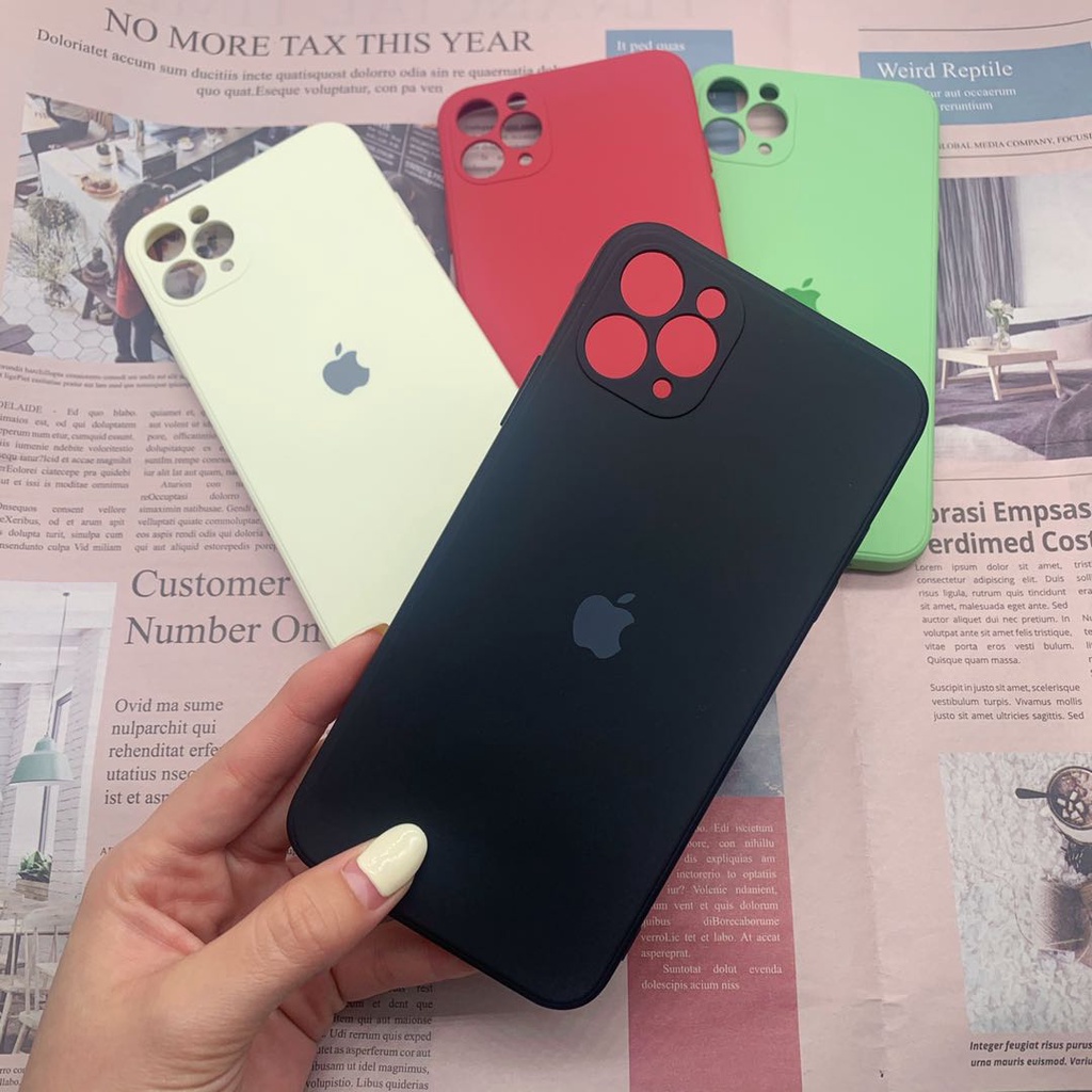 Terlihat seperti iphone 12, silikon lembut dengan bulu di dalam, cocok untuk Casing iPhone 11 Pro Max 6 6 s 7 8 SE2 2020 X XS XR XSMAX 7Plus 8P Anti-fouling shell pembersih Casing