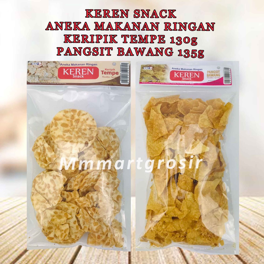 KEREN Snack / Aneka Makanan Ringan / Keripik &amp; Pangsit / Makanan