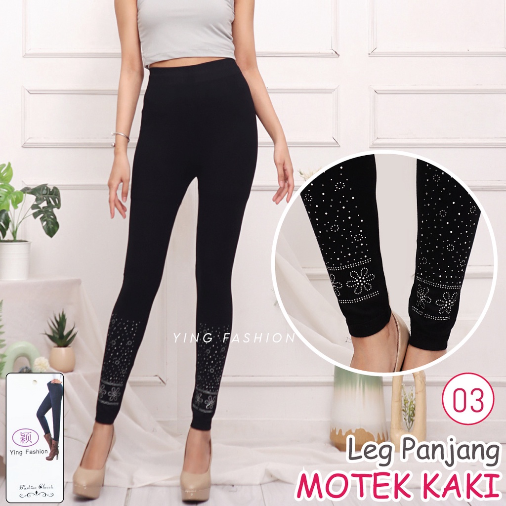 Legging MOTEK KAKI MK09-03 / LEGGING FASHION WANITA / LEGGING MOTEK PANJANG / LEGGING PANJANG IMPORT / LEGGING YING FASHION