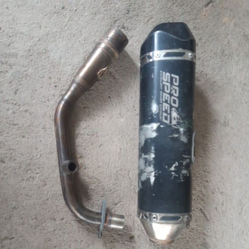 knalpot pro speed bekas vespa matic