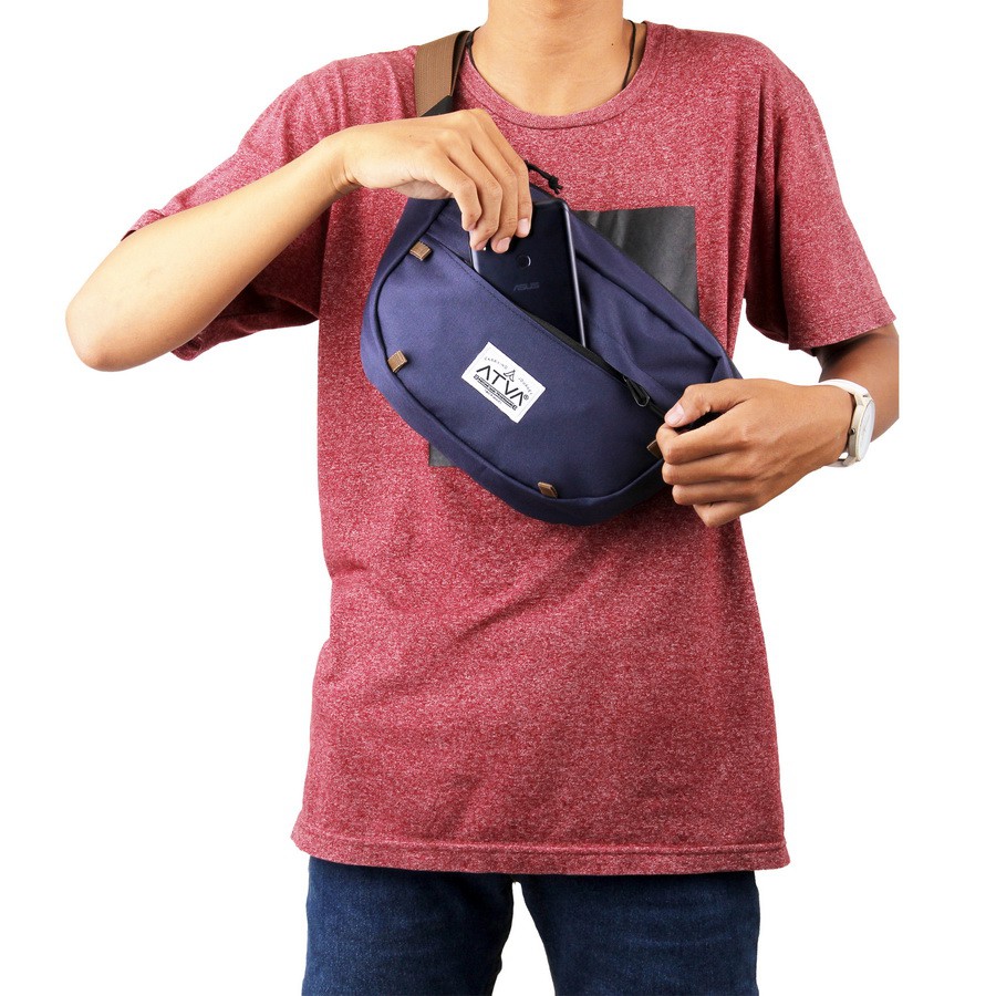ATVA BAG - WALK NAVY SERIES / WAISTBAG / TAS BAHU / WAIST BAG