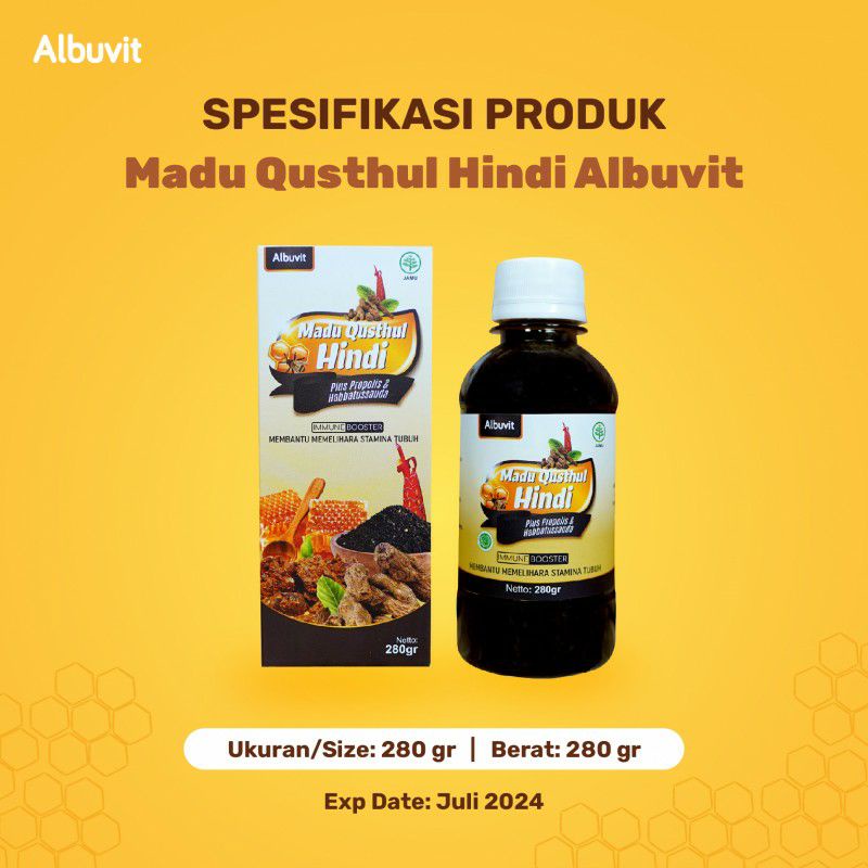 

Albuvit ( Madu Qosthul Hindi )