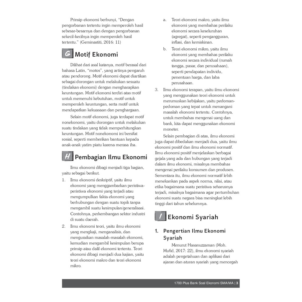 Buku Soal Sma 1700 Plus Bank Soal Akm Ekonomi Sma Ma X Xi Xii Shopee Indonesia