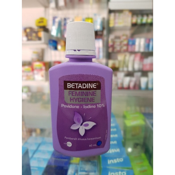 Betadinne Feminine Hygiene Wash 60ml/ Pembersih Kewanitaan