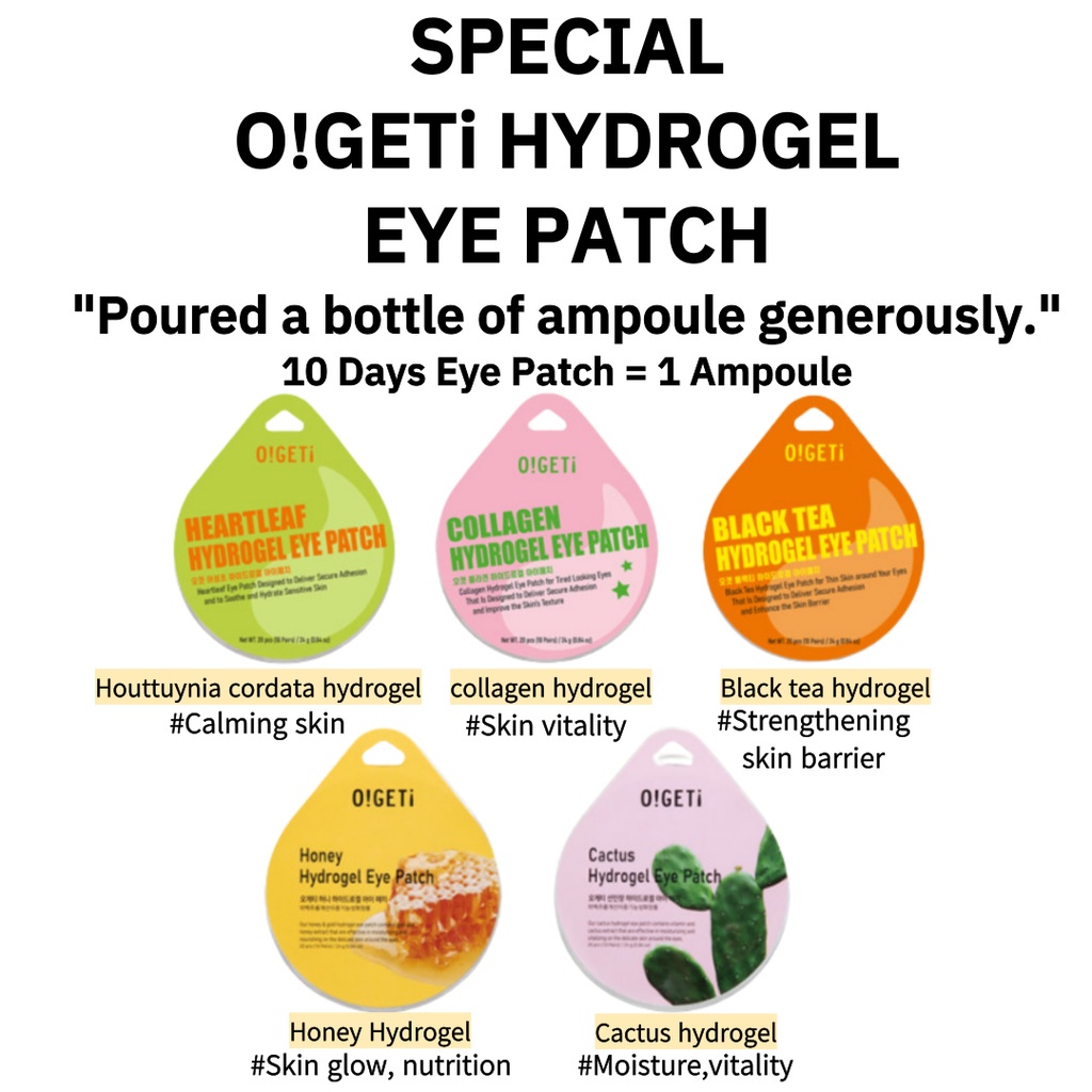 [Ready stok] [O!GETi] Ogeti Eye Patch 10 Pairs A Business Proposal / Original Korea