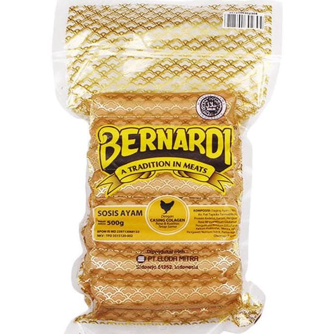 

BERNARDI SOSIS AYAM 500 GR