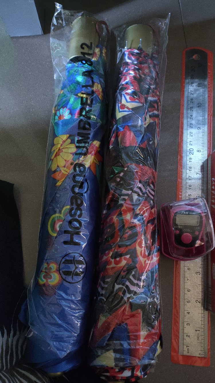 Payung / Payung Saten / Payung Lipat 2  Satin / Payung Mini Lipat 2 Motif