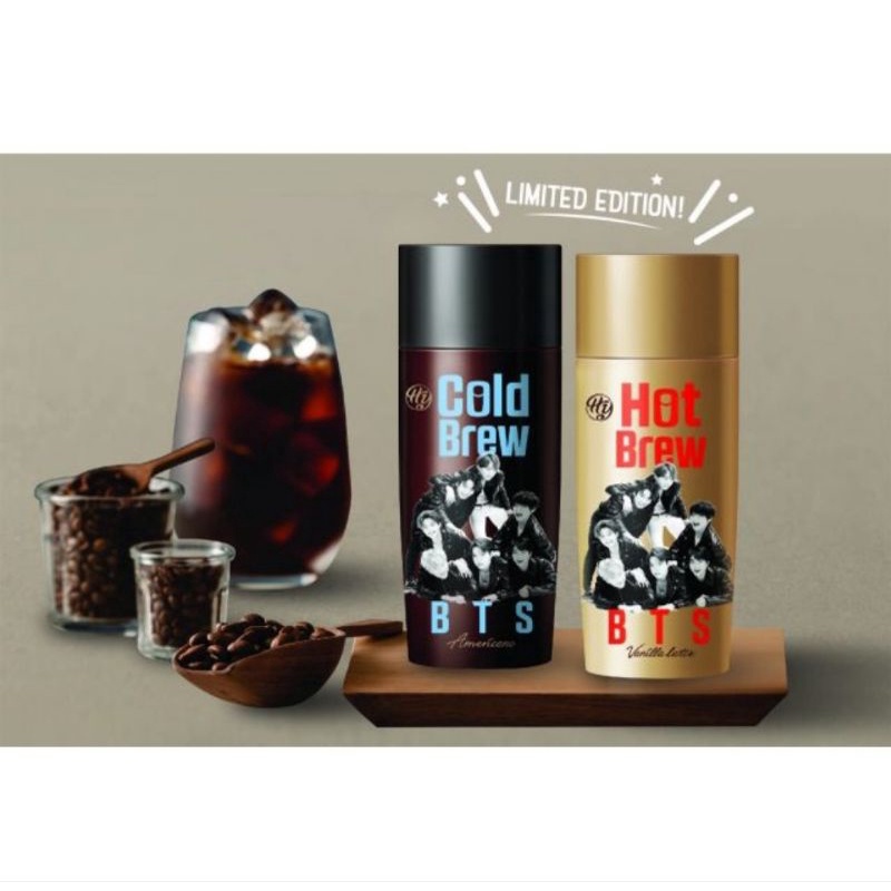 

BREW HOT/COLD COFFEE BTS Americano / Vanilla Latte 270ml