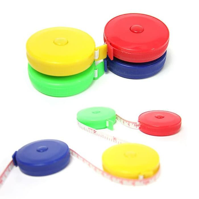 Portable Measuring Tape - Meteran Badan - Meteran Kain 1,5M