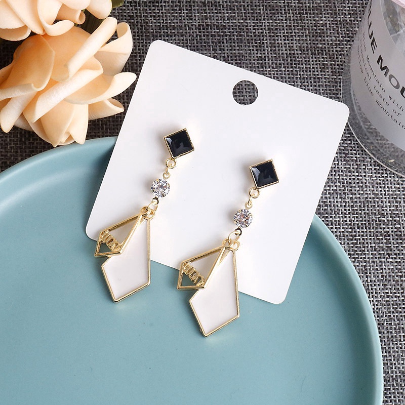 Anting Panjang Bahan 925 Silver Untuk Wanita