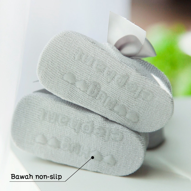 Baby socks/Kaos kaki anak bayi non-slip / kaus kaki anak/kaus kaki bayi perempuan/3PC kaus kaki bayi L239/240
