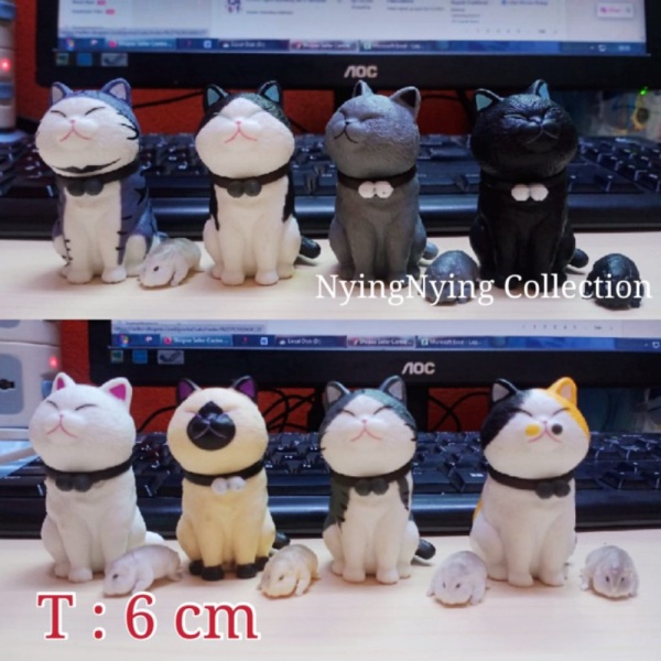 

Anime Kucing Bell Figure Miniatur Cartoon Mini Cat Blind Japan Promo Kawaii Diskon