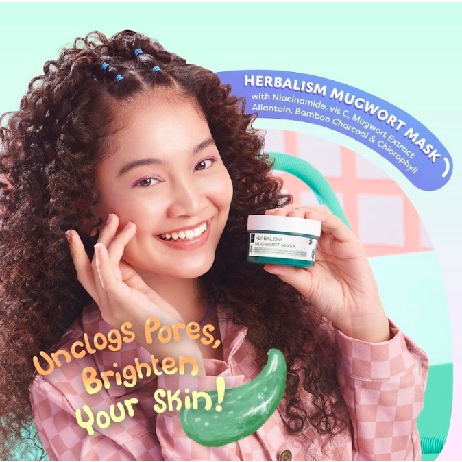SCARLETT Herbalism Mugwort Mask
