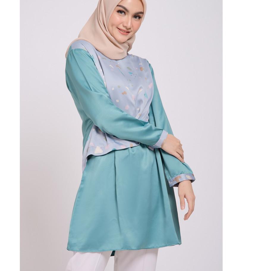 M8F ZM Zaskia Mecca - Tacio Grey Tunik .