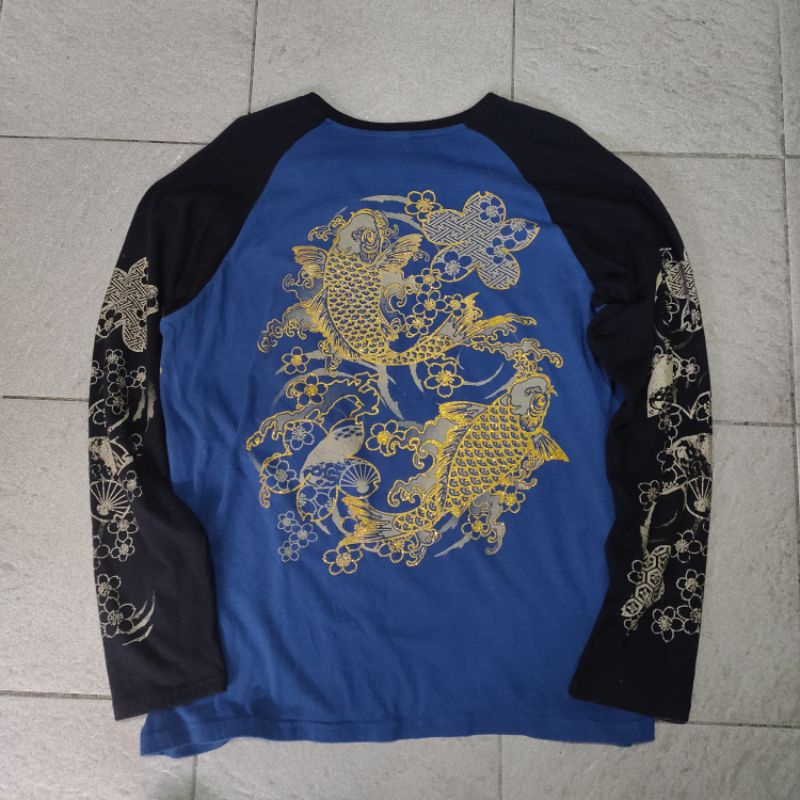 kaos sukajan bekas long Sleeve second bekas