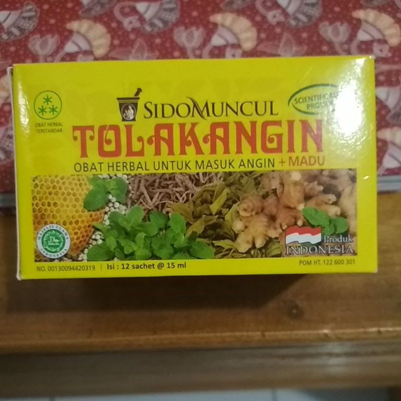 Tolak Angin + Madu Sidomuncul