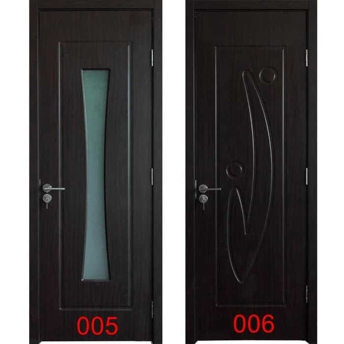 Titan Door Pintu Kayu Minimalis Ukuran 82 x 216 / Pintu Minimalis