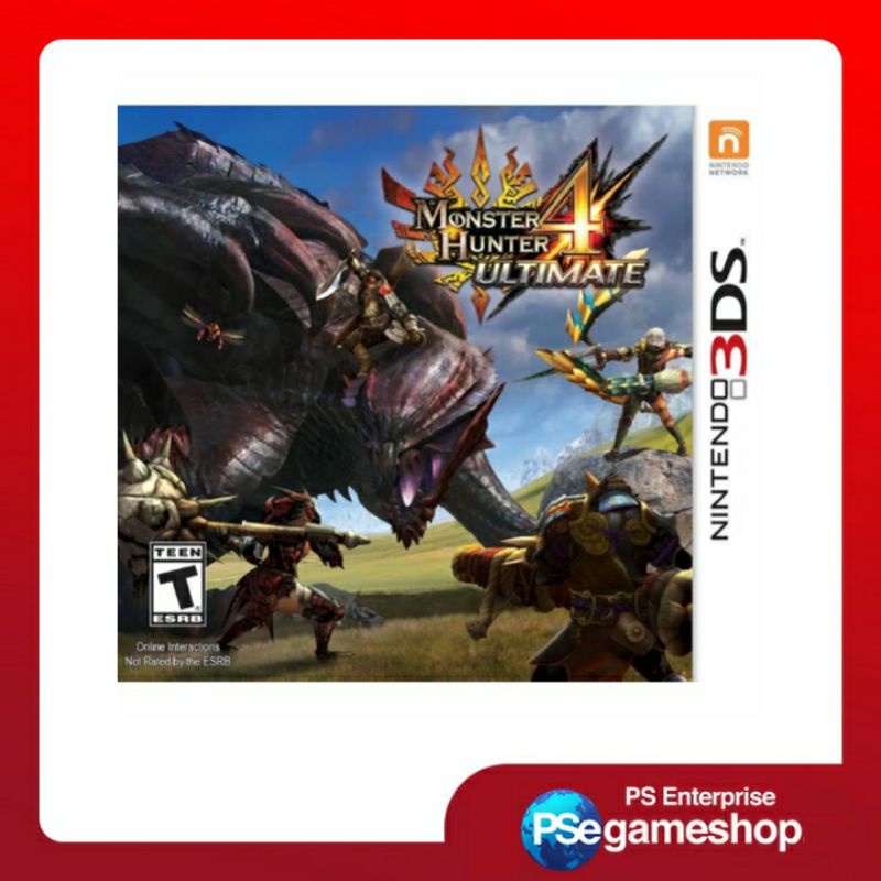 3Ds Monster Hunter 4 Ultimate ( usa / preloved )