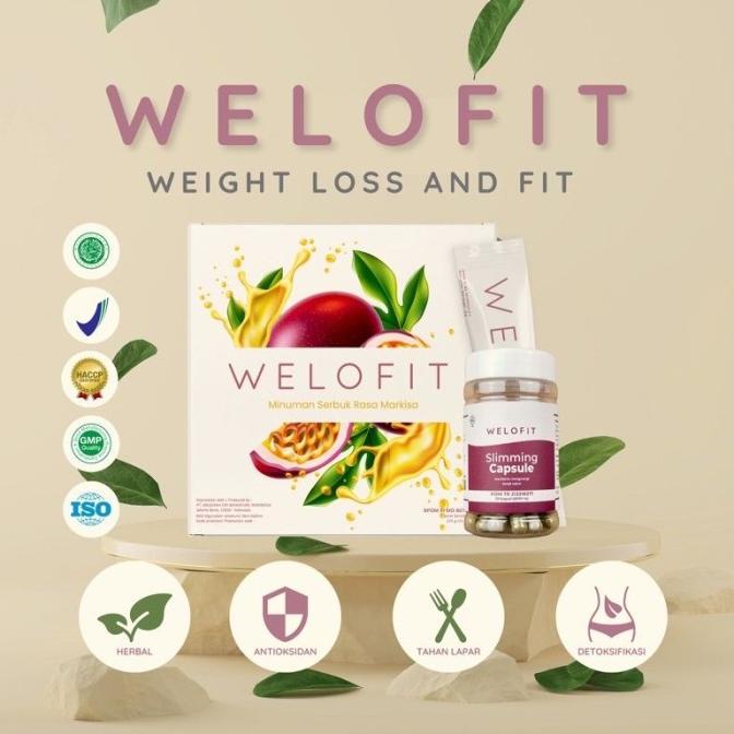 Bundling Welofit fiber diet + welofit capsul tahan lapar