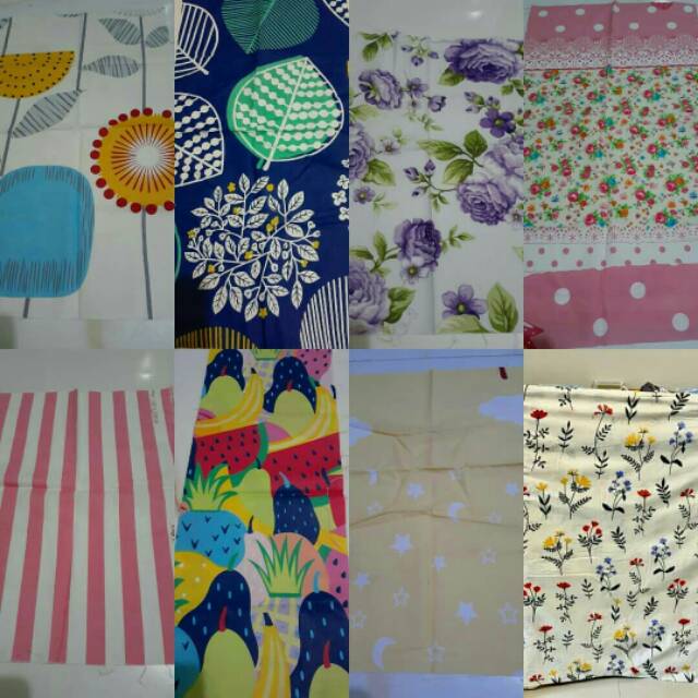  kain  perca  katun motif kain perca  25x25 kain  perca  30x30 