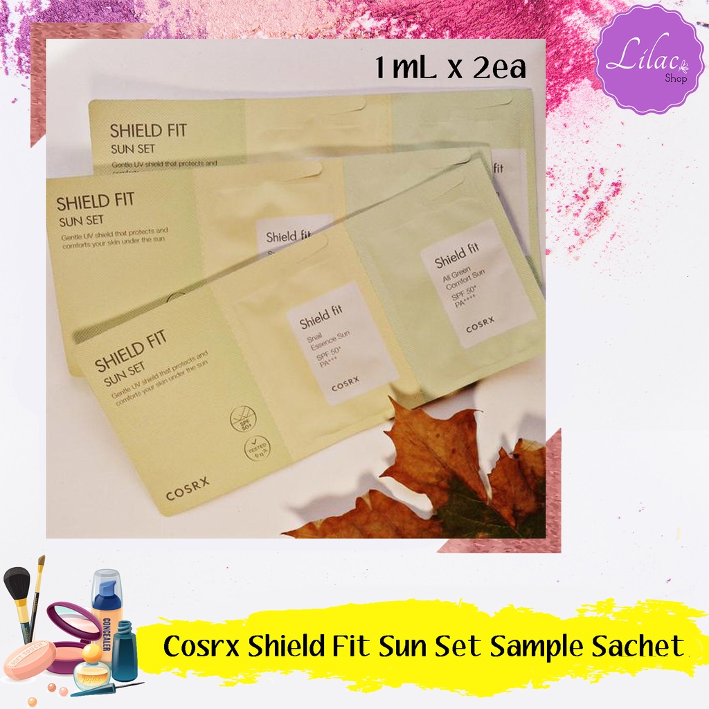 COSRX SHIELD FIT SUN SET SAMPLE SACHET