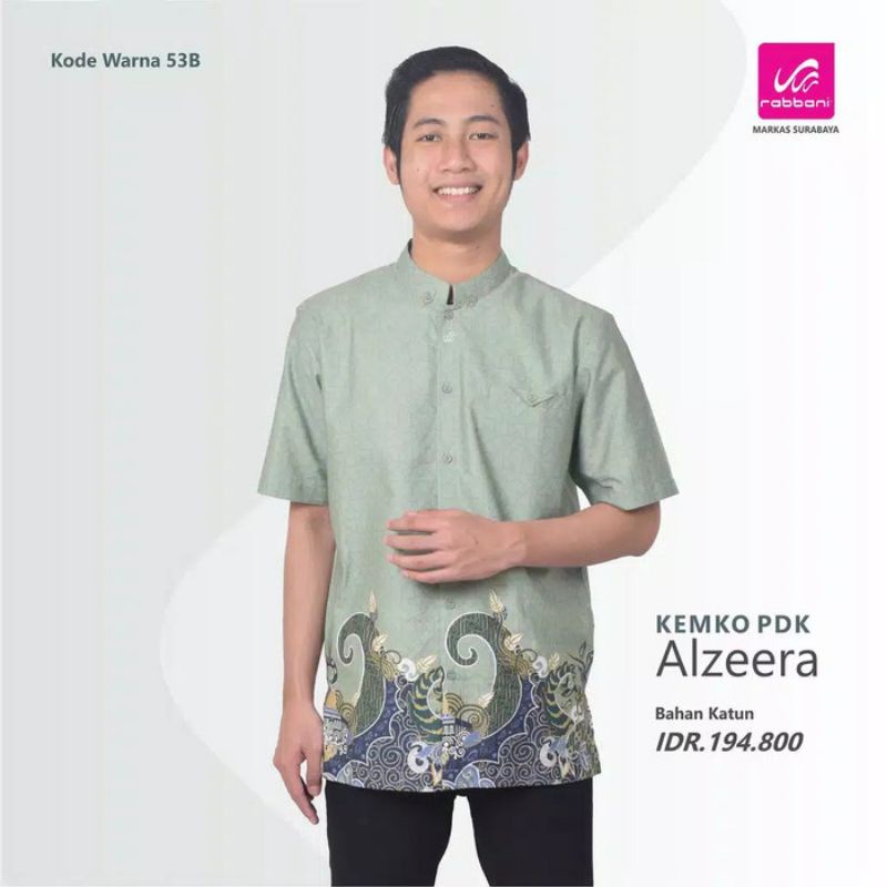 Kemko Alzeera Sarang - Rabbani Ori (Hijau size M)