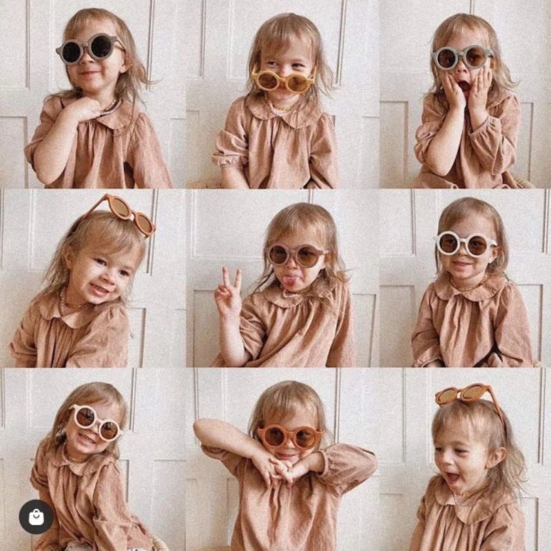 Kids Round Sunnies Kacamata Anak