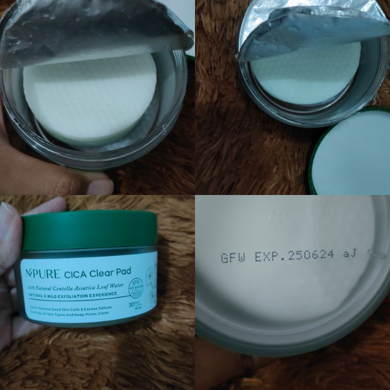 Preloved Npure Cica Clear Pad