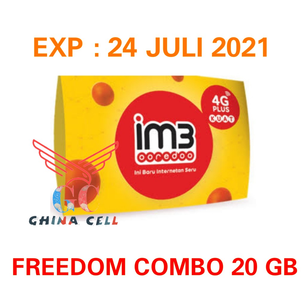 Kartu Perdana Indosat Freedom Combo 20 GB