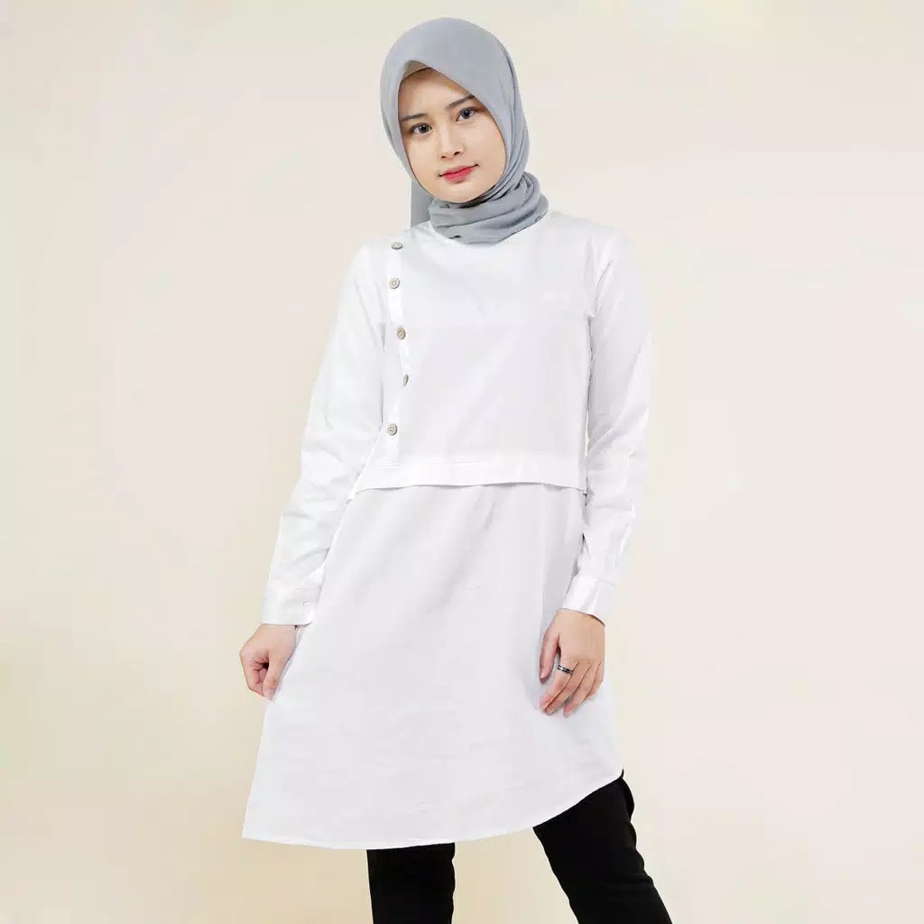 Baju Muslim Tunik Wanita Cressida - ELMP.P02707 DAILYDOTS